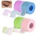 4 Rolls Eyelash Extension Tape Adhesive Microporous Fabric Lash Tape Breathable Under Eye Tape for Lash Extensions