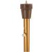 PCP Mobility Adjustable Cane Aluminum Orthopedic Handle Bronze Ice Cane 3/4-Inch Tip Size - Buy Online on SooperMarket.com