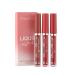 Moisture cream Liquid Lipstick 3PCs/Matt LipGloss Set Sexy Liquid Lipstick Long-lived waterproof nude make-up lipstick unit size # 03