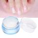 Stamper Seal Silicone Head Transfer Tool for Nail Art - Transparent Cap Stamping Tool for Perfect Manicures | Shop Internationally - Buy Online on SooperMarket.com