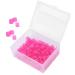 Dental code ring dental color code rings non-toxic silicone color code rings for dental instruments accessories orthodontic accessories for dental clinics dental (pink) dental o-rings for