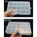 DUOFIRE Adjustable Plastic Organizer Container Storage Box with 15 Grids - 4 Pack, Ideal for Jewelry, Beads, Earrings, Fishing Hooks, Small Accessories - Buy Online on SooperMarket.com