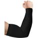 Ruiuzioong armw rmer Sleeves sleeve arm arm sleeves slipproof running armchairs for men women cycling hiking run golf basketball driving outdoors 1 pair black