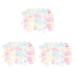 NOLITOY 3pcs 2 Make up Cotton Balls Nail Polish Remover Skin Cleansing Cloths Nail Art Equipment Nail Cleaning Pads Mini Nail Polish Prepping Cotton Ball Manicure Nail Remover Cotton 2X2cmx3pcs As Shownx3pcs