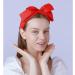 Lvyeer Red Big Bow Headbands for Women Bowknot Headbands Cute Red headbands - Buy Online on SooperMarket.com