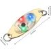 OUHUAN 10pcs LED Fishing Lure - Underwater Blinker Halibut Flasher for Trolling & Deep Drop Fishing Light - International Shipping Available - Buy Online on SooperMarket.com