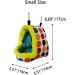 Winter Warm Bird Hanging Hammock: Plush Parrot Nest House Bed for Conure, Lovebird, Budgie, Parakeet, Cockatiel - Cozy Pet Cave Toy & Cage Accessory (Medium) - Buy Online on SooperMarket.com