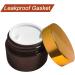 Inheming 6 x 30ml Amber Glass Cream Jars - Empty Cosmetic Containers with Lids for Ointments & Creams - Ideal for International Shipping - Buy Online on SooperMarket.com