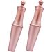 Mikinona 2pcs Liquid Eyeliner Magnetic Eyeliner Only Black Eyeliner Pencils Eyelid Glue Coloring Pigment