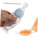 Safigle 3 Pack Silicone Squeeze Muesli Rice Cereal Feeders | Baby Grain Feeder | Durable Feeding Bottles for Infants | 21x5x5cm | Blue - Buy Online on SooperMarket.com