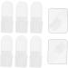 FRCOLOR 20pcs Nail Case Finger Nail Soakers Nail Paint Protector Polish Remover Wraps Nail Polish Soak off Nail Varnish Tip Nail Polish Protector Gelt Spar Varnish Plastic Manicure Barrier - Buy Online on SooperMarket.com