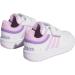 adidas Kids Hoops Mid 2.0 Fitness Shoes - Child 3 UK - White/Lilac/Violet - Buy Online on SooperMarket.com