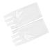 UV gloves Nail gloves anti -uv fingerless gloves anti black sunscreen special for UV lamp for gel nails short brief white