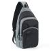 G7Explorer Small Crossbody Backpack Sling Bag for Women and Men Small - Black