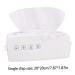 100PCS Disposable Face Towels - Facial Cleansing Tissue & Makeup Remover Cotton Wipes | Fast International Shipping - Buy Online on SooperMarket.com