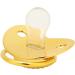 Marhynchus Gold Baby Pacifier & Clip - Soft Silicone Ergonomic for 6-18 Months (Letter J) - Buy Online on SooperMarket.com