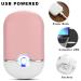 Buy Mini Fan - Multifunctional Eco-Friendly Eyelash Extension Fan for Nail Art (Pink) - International Shipping Available - Buy Online on SooperMarket.com