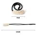DIY Hair Bun Maker - Elegant Bendable Styling Tool for Easy Hairstyles - Magic Hair Accessory (White) - Buy Online on SooperMarket.com