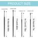 NTRUXZP 4 Pieces Professional Eye Makeup Brushes Eye Make-Up Brushes Eye Shadow Brush for Contour and Definition Application Shades Eyeshadow Eyeliner Eye Makeup (Black) - Buy Online on SooperMarket.com