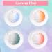 Gradient Lens Filter Set for Fujifilm Instax Mini 7S/8/8+/9 Camera - 4 Colors Close-up Kit - Buy Online on SooperMarket.com
