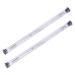 Fivetwofive 2Pc Rose Gold Kolinsky Sable Acrylic Nail Brush with Liquid Flow Glitter Nail Art Brush for Nail Art Tool 14