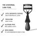 Radford Beauty CURL Eyelash Curler | Vegan Lash Tool with Comb & Separator | Perfectly Lifts Lashes for a Stunning Look - Buy Online on SooperMarket.com