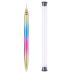 Worparsen Manicure Pen Grip Comfortable Good Double Ended Manicure Dotting Pen Nail Art Designs White