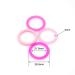 20Pcs Mix 14 Colors Safe Silicone Pacifier Dummy Chain Adapter Holder O Ring - Inner Size 21.5mm - Buy Online on SooperMarket.com