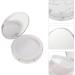 FOYTOKI 2pcs Storage Box Cosmetic Case Compact Pressed Powder Case Round Makeup Organizer - Buy Online on SooperMarket.com