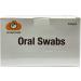 KEYWAYCARE Disposable Oral Swabs - 360 Pcs Individually Wrapped Sponge Toothettes for Dental Care - Zigzag Wave Shaped, 6 Color Multi-Color Soft Foam Swabsticks - Buy Online on SooperMarket.com