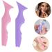 PLAFOPE 6 Pcs Silicone Beauty Ruler Eye Liner Pencils Tool Lash Tape Mascara Drawing Make up Toothpaste 15X4.15CMx3pcs Assorted Colorx3pcs - Buy Online on SooperMarket.com