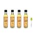 MacNut Oil Macadamia Nut Oil 8.5 oz (4 pack) Bundle with PrimeTime Direct Silicone Basting Brush in a PTD Sealed Bag