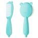 TOYANDONA 1 Set Baby Hair Brush and Comb Set for Newborns and Toddlers Baby Massage and Scalp Brush Ideal for Baby Cradle Cap Baby Shower Registry Gift Blue