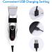 yilin Men's 6 Comb Professional Hair Clipper Wireless Hair Clipper Haircut Rechargeable Haircut Tool - Buy Online on SooperMarket.com