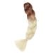 Gairyan Jumbo Braid Extensions - 24 Ombre Synthetic Hair for Crochet Twists - 100g Brown & Beige (1pcs) - Perfect for Infllammatory Styles - Buy Online on SooperMarket.com
