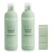 NOAH Yal Hyaluronic Acid Hair Care Set - Moisturizing Shampoo Conditioner & Serum | Cruelty-Free & Fortifying | 8.5 fl.oz Each + 20ml Hair Serum - Buy Online on SooperMarket.com