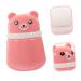 Minkissy 9-Piece Baby Powder Puff Kit and Storage Dispenser Set - Pink Sponge Puffs for Travel and Home Use - Buy Online on SooperMarket.com