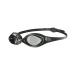 Arena Spider Anti-Fog swimming goggles unisex for adults swimming goggles with UV protection self-adjusting nose bridge hypoallergenic silicone seals black (smoke-black-black) single