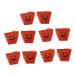 COOLHIYA 10pcs Box Nougat Bag Tshirt Boxes for Gifts Thank You Gifts Gift Bag Gift Clothes Boxes Classroom Treat Bags Present Boxes for Carton Paper Bag Halloween Favor Boxes Buffet Candy