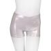 Girls' Sparkle Gymnastics Shorts | Aosva | Ages 2-14 | Silver - Buy Online on SooperMarket.com