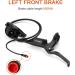 Bibike Tektro eBike Hydraulic Disc Brake with Induction Control System & 2 Rotors - 180mm Front, 180mm Rear - Buy Online on SooperMarket.com