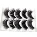 Desikixudy 3D-55(Mixed) Soft And Comfortable Cotton Thread Stem Stereo Multi-Layer Eyelashes Fiber False Eyelashes