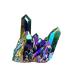 Choice of Gifts 50g/80/120g Natural Quartz Crystal Titanium Cluster Specimen Stone Vibration Stone HOMEZHOU (Size : 80g)
