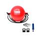 Weisheng Boxing Speed Ball Double End Speed Bag Leather Boxing Training Speed Punching Bag Red