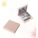 HAPINARY 2pcs Empty Eye Shadow Pallet Makeup Pallette Makeup Highlighter Empty Eyeshadow Dish - Buy Online on SooperMarket.com
