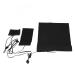 Plplaaoo 2 in 1 USB 5 V 2a Electric heating cushion with a 3-speed-adjustable temperature electric heating pillows for clothing waterproof fabric heater for west jackets clothing heating leaves