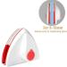Magnetic Glass Window Cleaning Tool Double Sided Household Special Window Cleaner Automatic Water Discharge Double-layer Wiper Red 8-15mm - Buy Online on SooperMarket.com