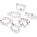ABOOFAN 18 Pcs 430 DIY Cake Mold Professional Cake Shop Baking Molds DIY Baking Molds Cookie Cutter Fruit - Buy Online on SooperMarket.com