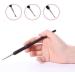 Professional Nail Art Brush Set - 3-Piece Design for Manicure & Salon | Detail Liner Brushes (6mm 7mm 10mm) - Buy Online on SooperMarket.com