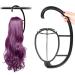 Smilco 4 Pack Wig Hanger | Portable Hanging Stand for Wigs & Hats | Collapsible & Durable - Buy Online on SooperMarket.com